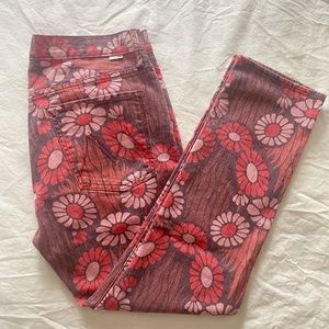 RARE - MOTHER - Retro Floral Jeans - SAMPLE